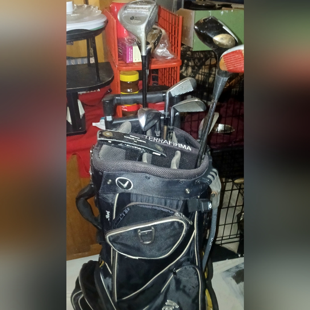 Golf Club Set + Stand Bag – Vintage & Modern Mix – Right-Handed